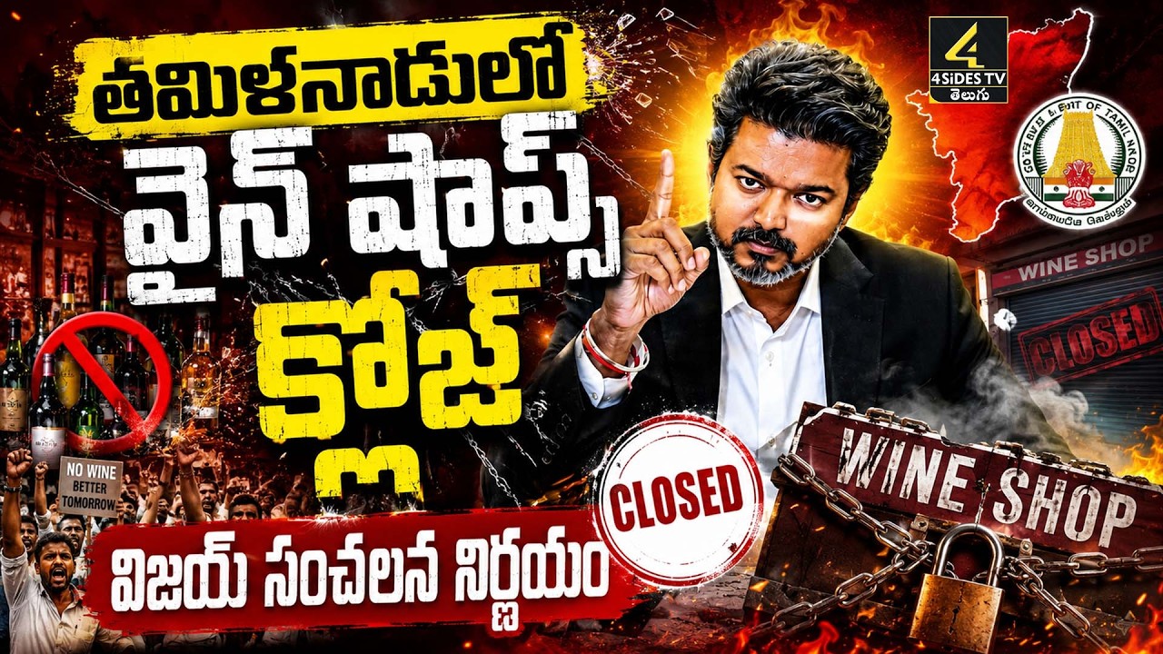 Vijay Closes Liquior shops